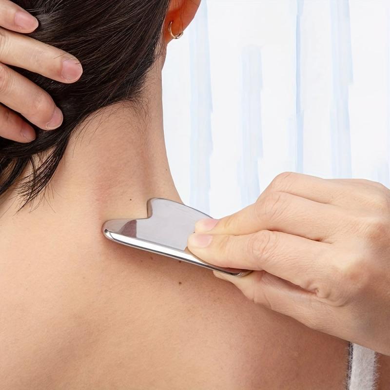 Metal Gua Sha Facial Tool Heart Shape for Tightening Skin