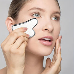Metal Gua Sha Facial Tool Heart Shape for Tightening Skin