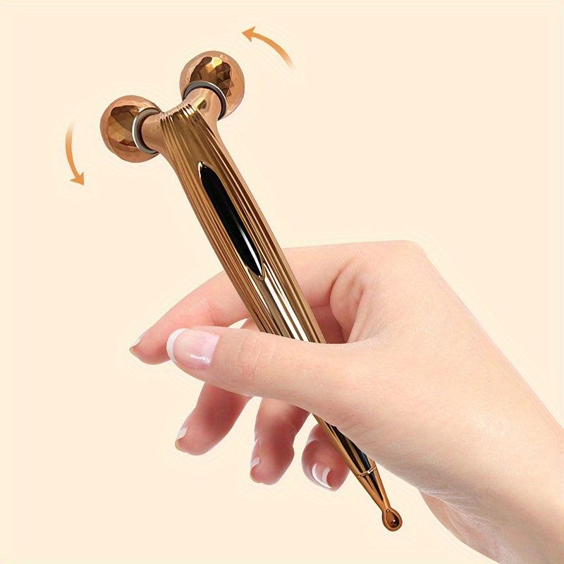 3D Roller Massager Portable Face Manual Massage Beauty Instrument