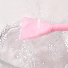 6 Pcs Home Use Silicone Facial Mask Brush
