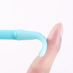 6 Pcs Home Use Silicone Facial Mask Brush