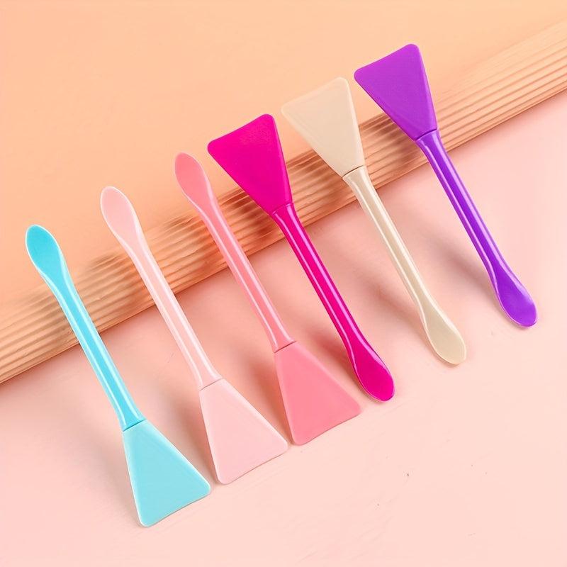 6 Pcs Home Use Silicone Facial Mask Brush
