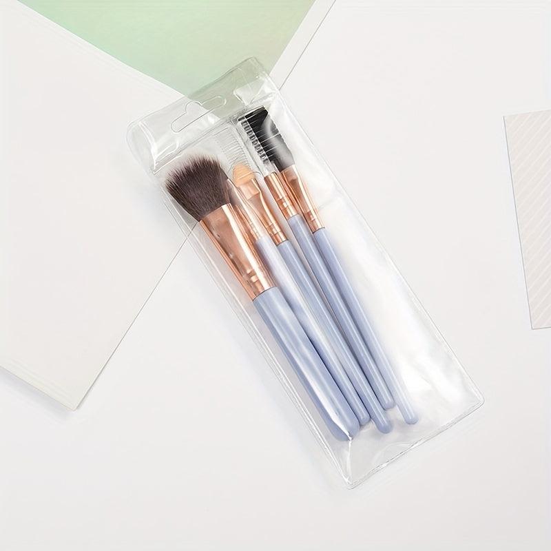 5pcs Professional Makeup Brush Set Synthesis Powder Blush Concealers Tool