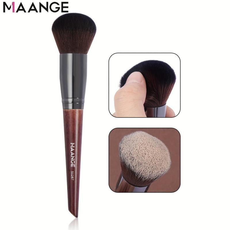 Large Face Blush Brush Vegan Makeup Tool for Contouring & Defining