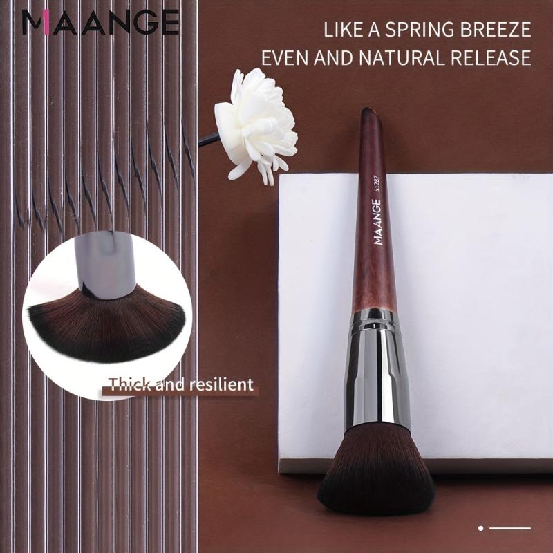 Large Face Blush Brush Vegan Makeup Tool for Contouring & Defining
