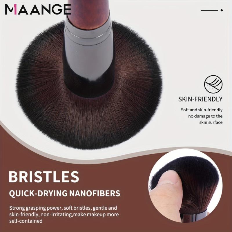 Large Face Blush Brush Vegan Makeup Tool for Contouring & Defining