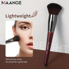 Large Face Blush Brush Vegan Makeup Tool for Contouring & Defining