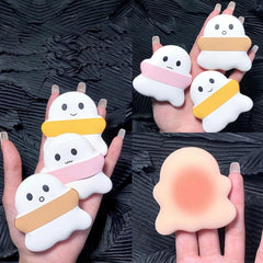 Cartoon Ghost Makeup Sponge for Dry and Wet Foundation Blush, Halloween