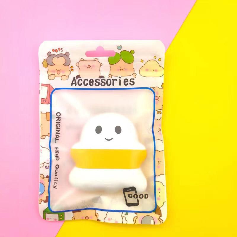 Cartoon Ghost Makeup Sponge for Dry and Wet Foundation Blush, Halloween
