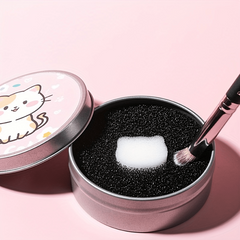Makeup Brush Cleaner Sponge - Quick & Easy Makeup Brush Cleaning