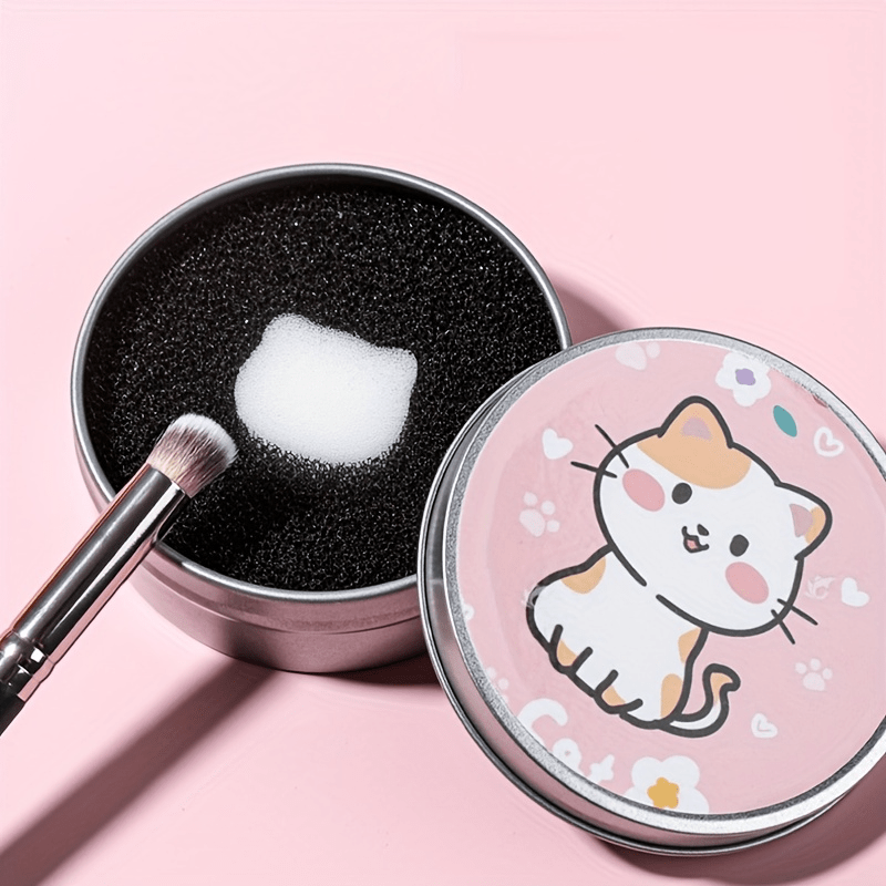 Makeup Brush Cleaner Sponge - Quick & Easy Makeup Brush Cleaning