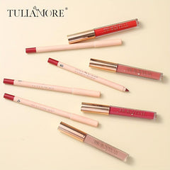 Long-lasting Lip Liner & Lip Gloss Set for Perfect Makeup Look