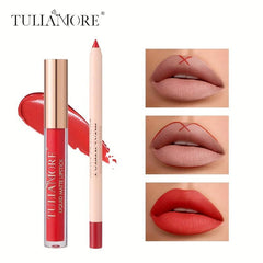 Long-lasting Lip Liner & Lip Gloss Set for Perfect Makeup Look