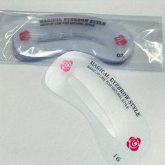 Eyebrow Shaping Stencils Kit - 24 Styles Brow Grooming Templates DIY Tools