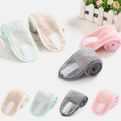 Women Adjustable Spa Facial Headband Bath Makeup Hair Band