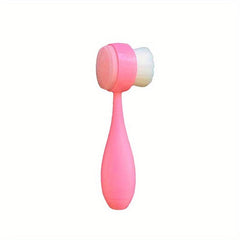 Dual-Sided Facial Cleansing Brush for Skin Care
