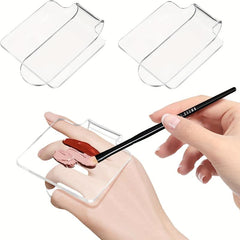 Clear Acrylic Makeup Palette for Artists and Nail Art