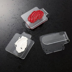 Clear Acrylic Makeup Palette for Artists and Nail Art