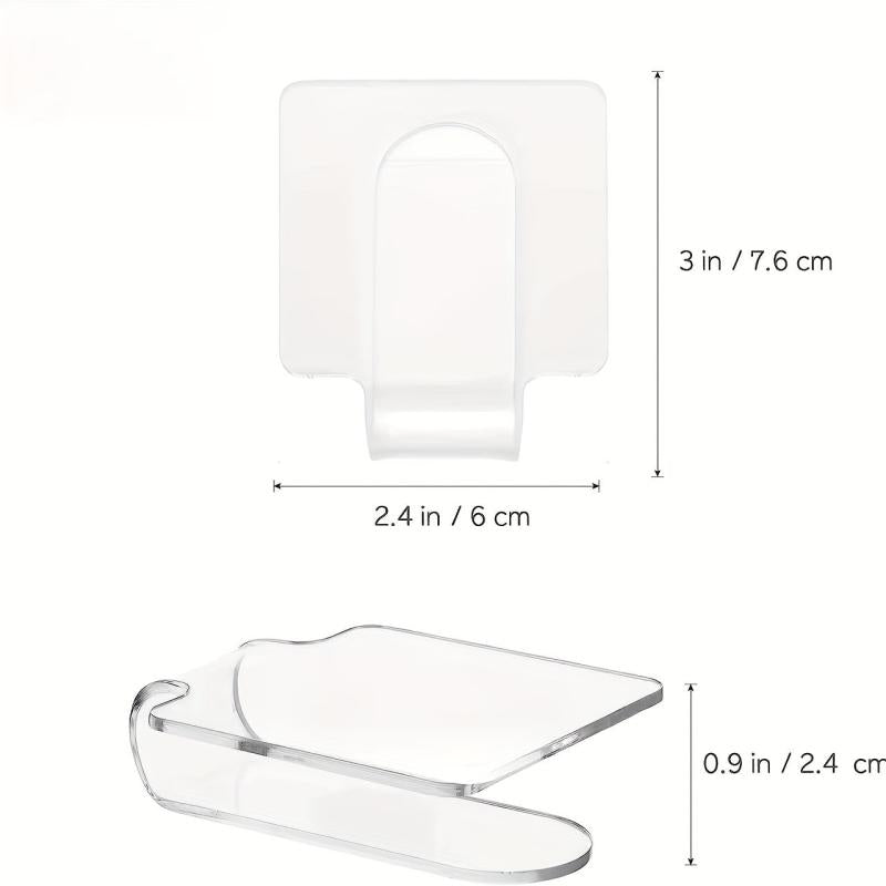 Clear Acrylic Makeup Palette for Artists and Nail Art