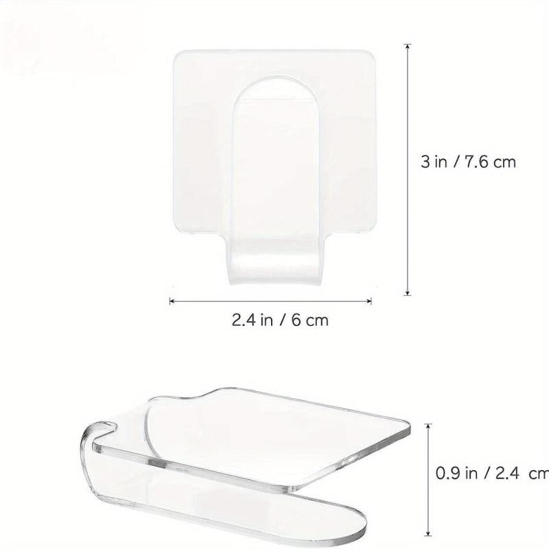 Clear Acrylic Makeup Palette for Artists and Nail Art