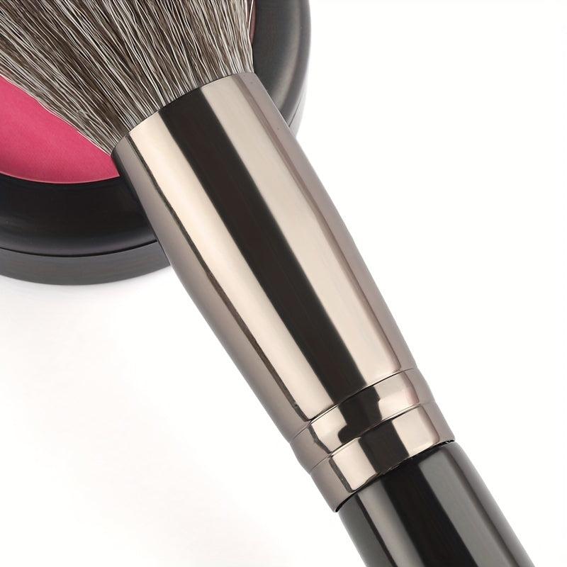 1pc Soft Smudge Brush Flat Head Blush Highlight Beauty Makeup Tool