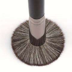 1pc Soft Smudge Brush Flat Head Blush Highlight Beauty Makeup Tool