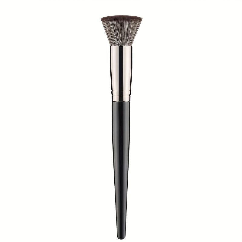 1pc Soft Smudge Brush Flat Head Blush Highlight Beauty Makeup Tool