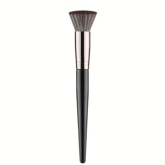 1pc Soft Smudge Brush Flat Head Blush Highlight Beauty Makeup Tool