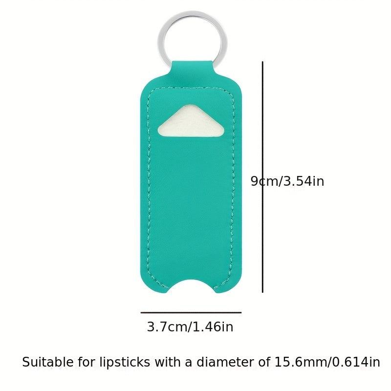 Stylish Lip Balm Holder Keychain for Travel