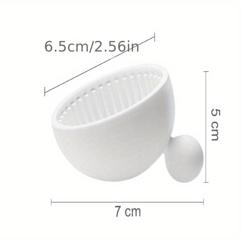 Silicone Makeup Brush Cleaner Mat - Portable Cleaning Tool