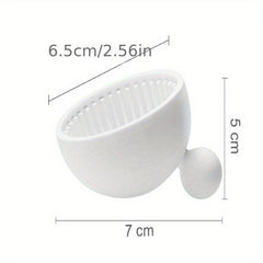 Silicone Makeup Brush Cleaner Mat - Portable Cleaning Tool