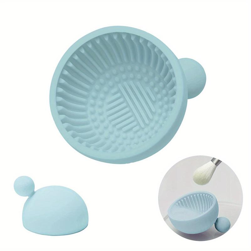 Silicone Makeup Brush Cleaner Mat - Portable Cleaning Tool