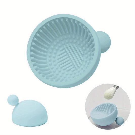 Silicone Makeup Brush Cleaner Mat - Portable Cleaning Tool