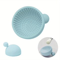 Silicone Makeup Brush Cleaner Mat - Portable Cleaning Tool