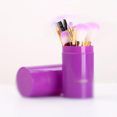 12pcs Portable Soft Hair Makeup Brush Set with Box