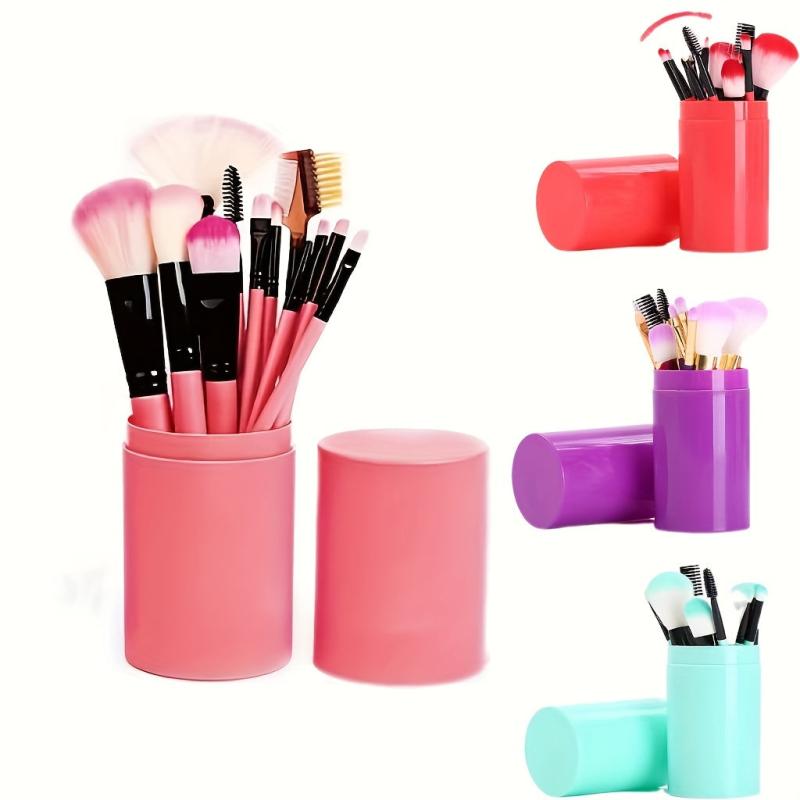 12pcs Portable Soft Hair Makeup Brush Set with Box