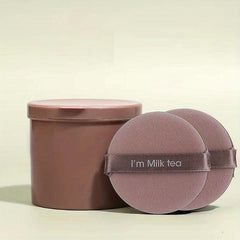 7Pcs Makeup Puffs Water Drop Shape & Round Powder Puff