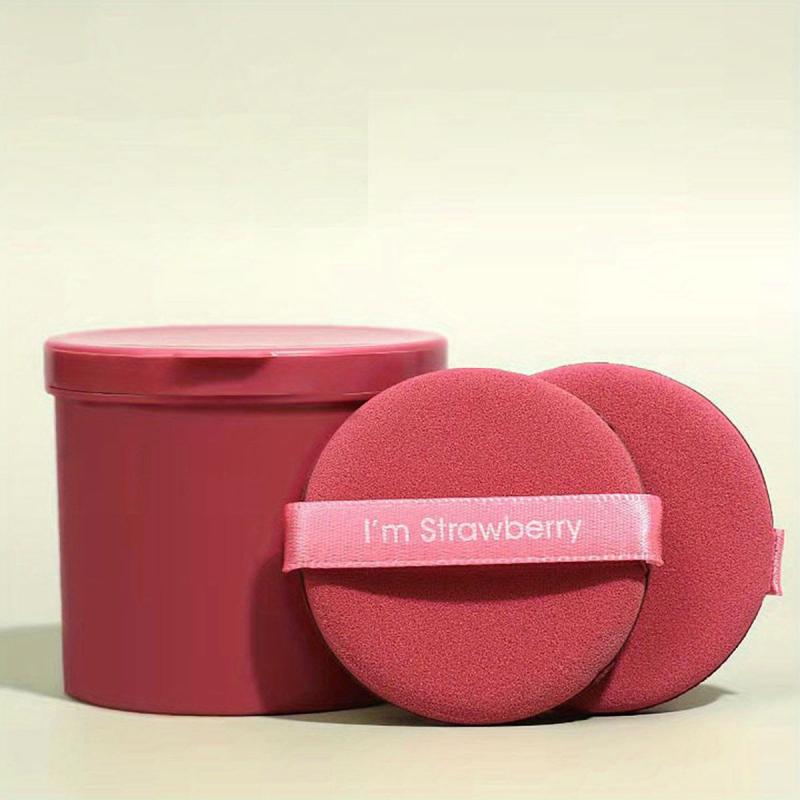7Pcs Makeup Puffs Water Drop Shape & Round Powder Puff