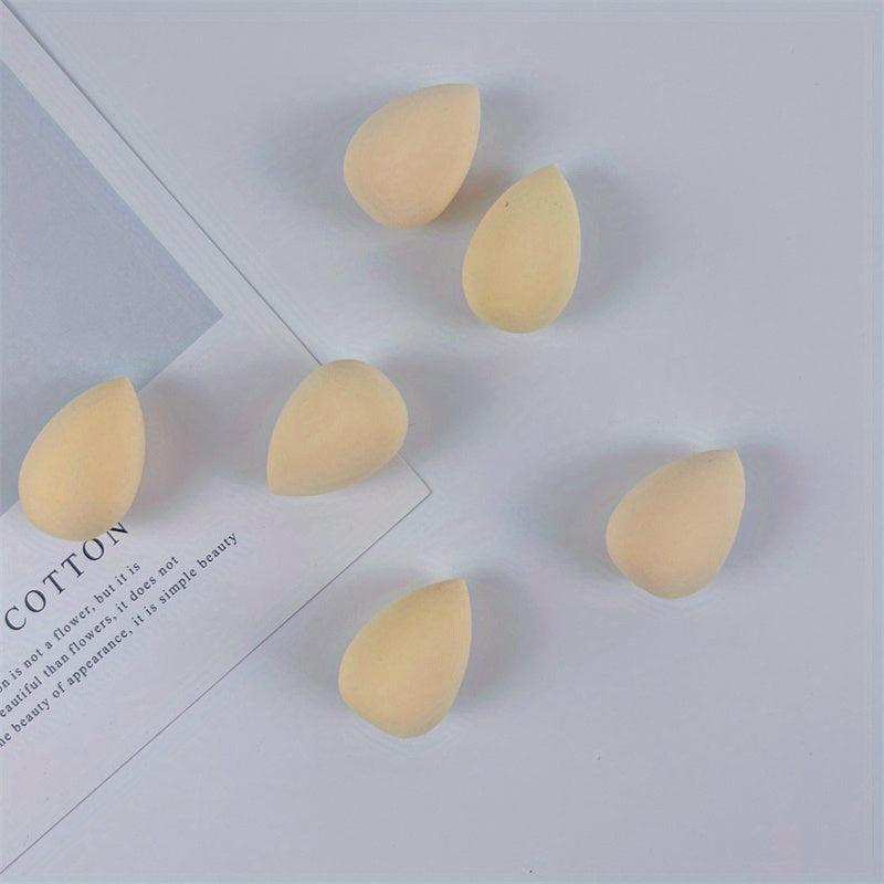 6pcs Mini Beauty Sponge Powder Puff Makeup Concealer Liquid Foundation Face Puff