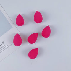 6pcs Mini Beauty Sponge Powder Puff Makeup Concealer Liquid Foundation Face Puff