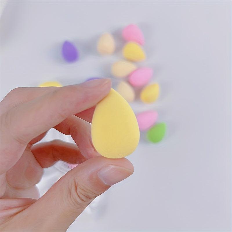6pcs Mini Beauty Sponge Powder Puff Makeup Concealer Liquid Foundation Face Puff