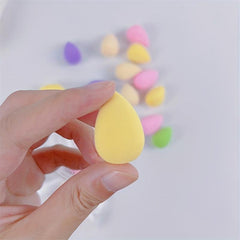 6pcs Mini Beauty Sponge Powder Puff Makeup Concealer Liquid Foundation Face Puff