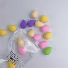 6pcs Mini Beauty Sponge Powder Puff Makeup Concealer Liquid Foundation Face Puff
