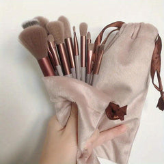 15-Piece Makeup Brush Set for Face Blush Eyeshadow Foundation Beauty Tool