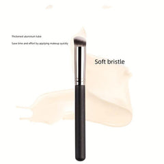 Angled Kabuki Makeup Brush for Liquid Foundation