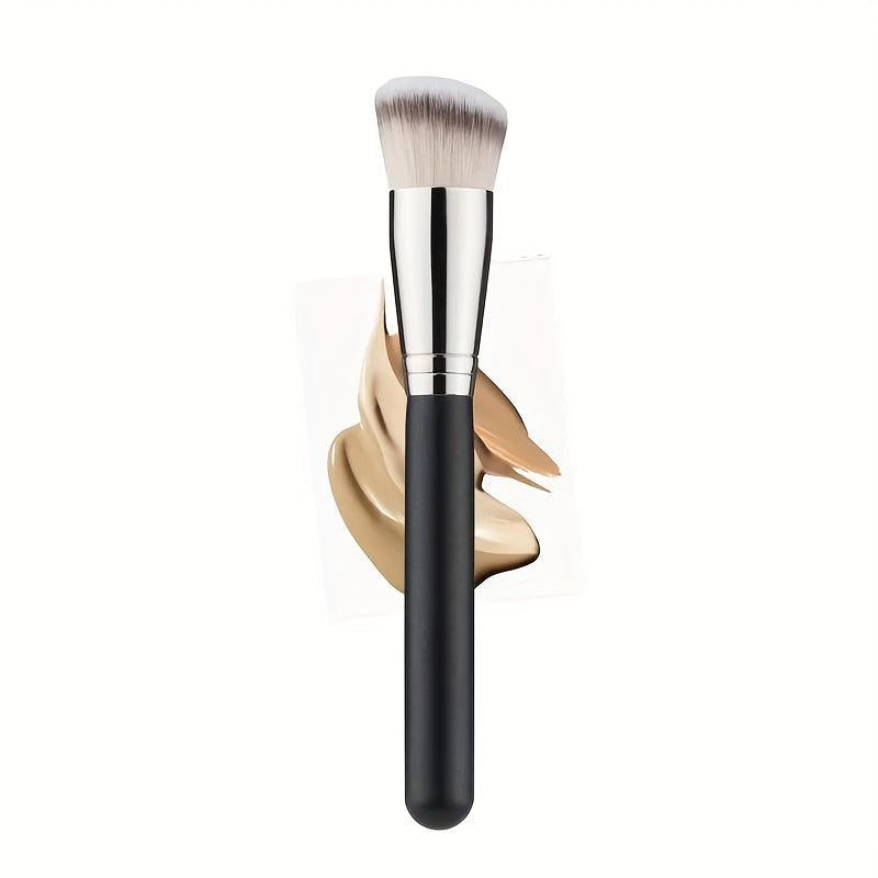 Angled Kabuki Makeup Brush for Liquid Foundation