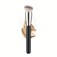 Angled Kabuki Makeup Brush for Liquid Foundation