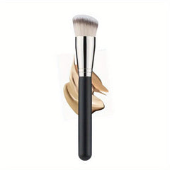 Angled Kabuki Makeup Brush for Liquid Foundation