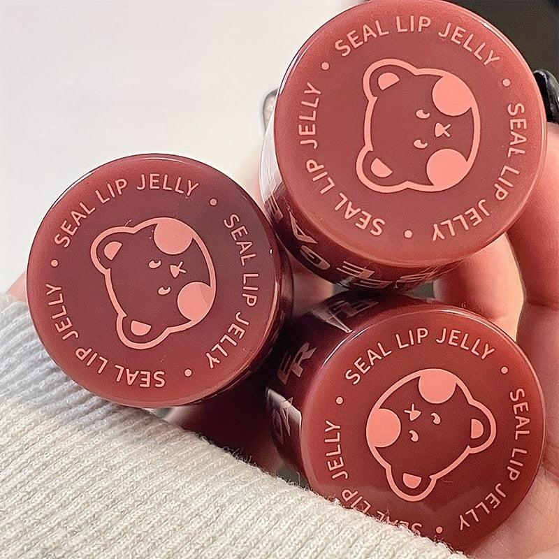 Seal Jelly Lipstick Glossy Mirror Dewy Finish 4 Colors