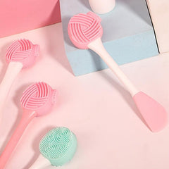 Double Sided Silicone Facial Cleanser and Massage Tool